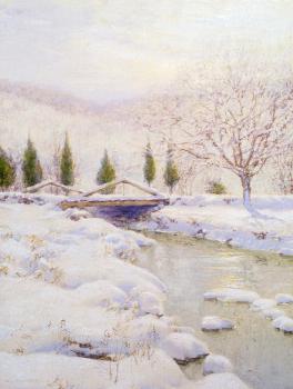 沃爾特 朗特 帕爾默 Palmer Walter Launt The Bridge Winter